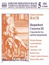 BACH, J.S.: Harpsichord Concertos, Vol.  3@